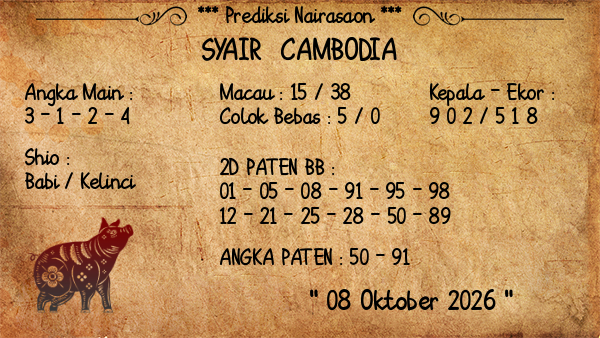 Prediksi Cambodia