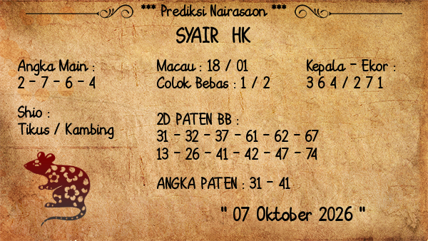 Prediksi HK