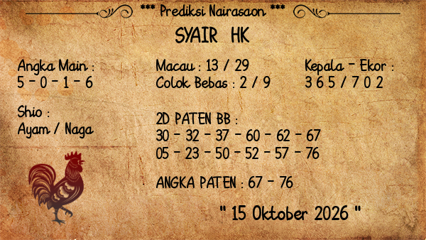 Prediksi HK