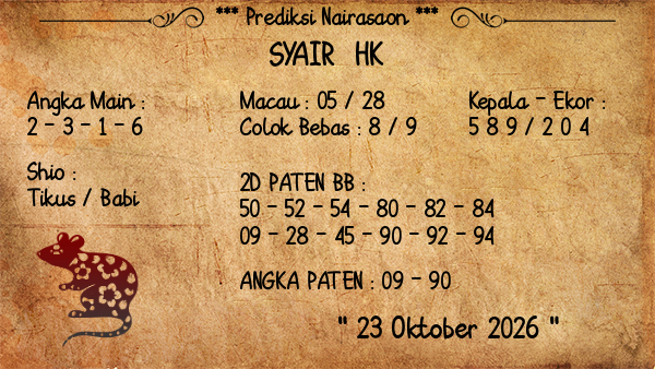 Prediksi HK