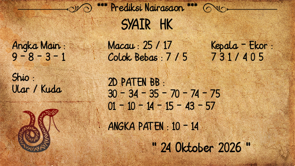 Prediksi HK
