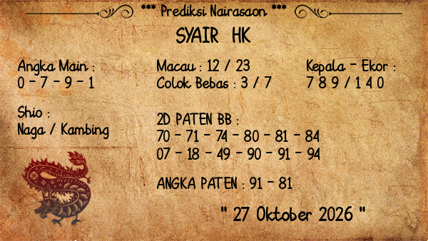 Prediksi HK