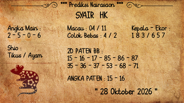 Prediksi HK