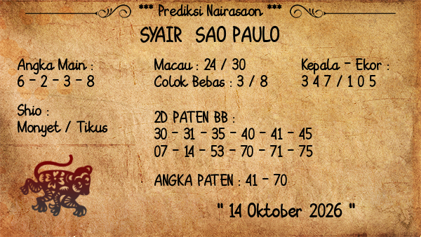 Prediksi Sao Paulo